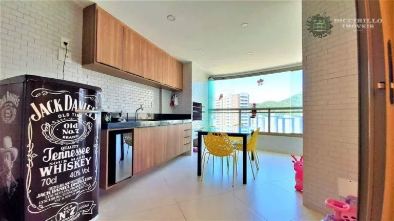 Imagem Apartamento com 3 dormitórios à venda, 122 m² por R$ 1.268.000,00 - Canto do Forte - Praia Grande/SP