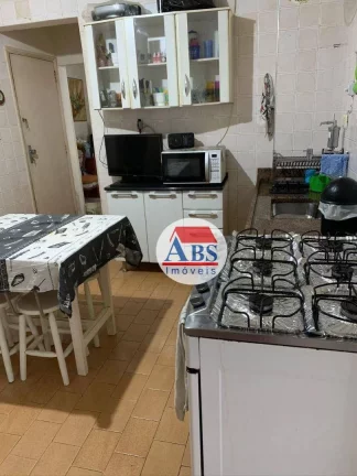 Imagem Apartamento com 2 dormitórios à venda, 129 m² por R$ 400.000 - Encruzilhada - Santos/SP