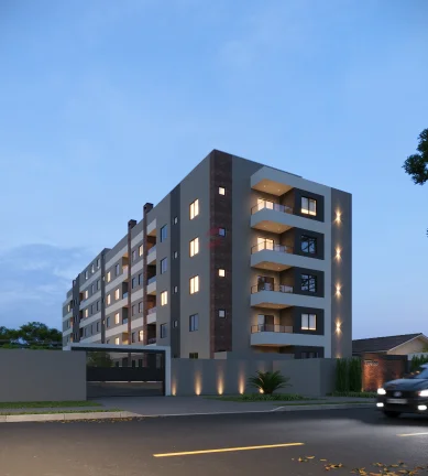 Imagem APARTAMENTO com 2 dormitórios à venda com 83.93m² por R$ 401.000,00 no bairro Weissópolis - PINHAIS / PR