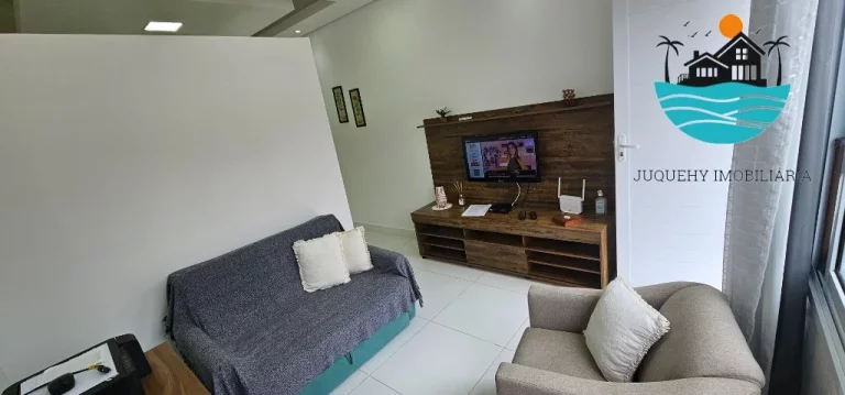 Imagem Flat a venda ou aluguel Anual em Juquehy - Piso Térreo, 1 dormitório, sala e cozinha, 1 Vaga, piscina coletiva, 50m² construída | Juquehy Imobiliária