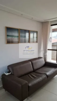 Imagem Vendo Apartamento, Mobiliado, com 104 m², 3 suítes + DCE, varanda gourmet, sala ampla e 2 vagas