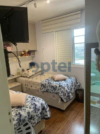Imagem Apartamento de 2 dorms (suíte), 1 vaga, churrasqueira à carvão no condominio Exuberance Club