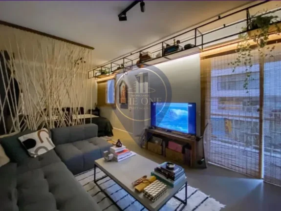 Imagem Loft de luxo na Vila Olímpia: 1 quarto, 1 suíte, 2 salas, 2 banheiros, 1 vaga, 40m² - São Paulo-SP. Aproveite!