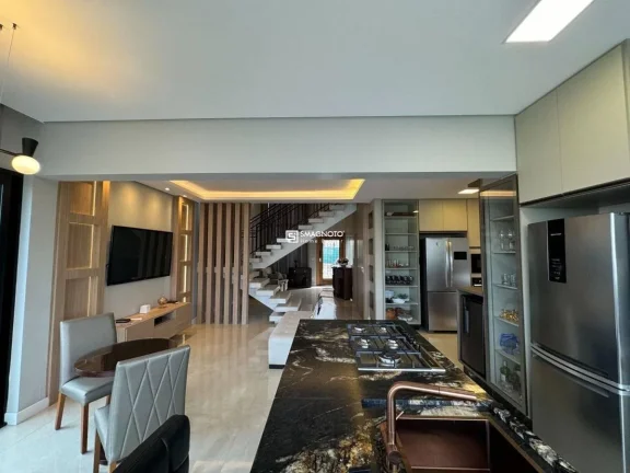 Imagem Sobrado com 3 dormitórios à venda, 218 m² por R$ 2.250.000,00 - Residencial Villa D'Aquila - Piracicaba/SP