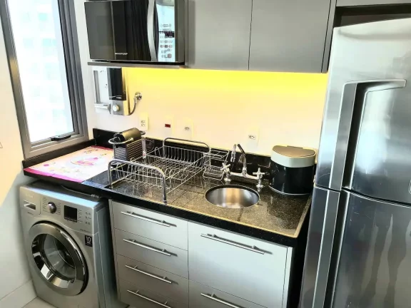 Imagem Flat para venda tem 35 metros quadrados com 1 quarto em Vila Olímpia