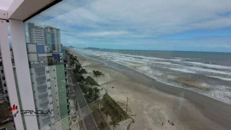 Imagem Apartamento com 1 dormitório à venda, 51 m² por R$ 380.000,00 - Maracanã - Praia Grande/SP