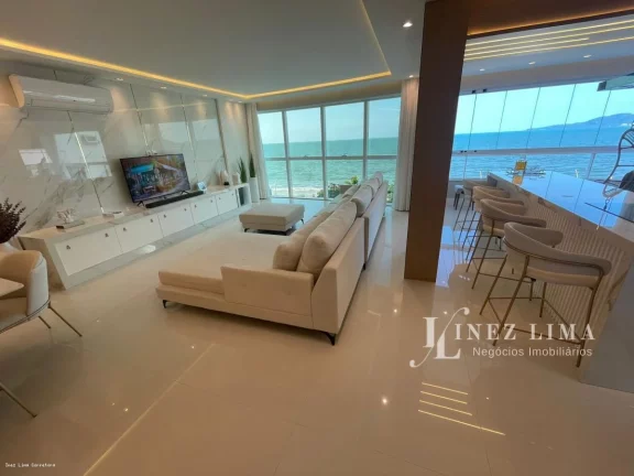 Imagem Apartamento Frente Mar para Venda, meia praia, 4 dormitórios, 4 suítes, 5 banheiros, 3 vagas