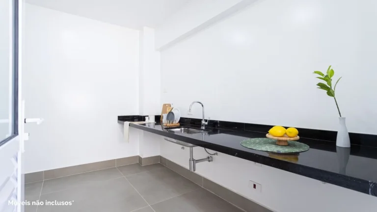Imagem Apartamento 64M², 1Q, 1 Sala, 1 Banheiro, Varanda.