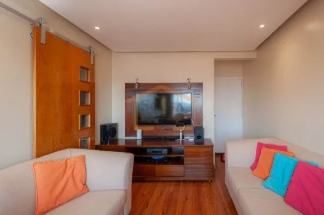 Imagem Apartamento 3 dormitórios, sendo 1 suíte, sala 2 ambientes, escritório, cozinha com armários, de...
