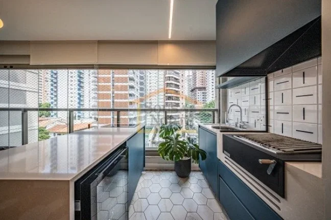 Imagem Apartamento com 109m², 2 dormitórios, sendo 2 suites, 3 banheiros no total e 2 vagas de garagem. P...