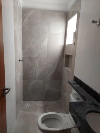 Imagem Sobrado Vila Granada - Imóvel novo - 120 m² - 3 Suítes - 1 Sacada - Lavabo - Quintal com churrasqueira - 2 Vagas - Aceita Financiamento