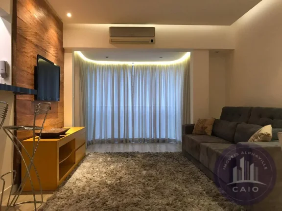 Imagem Apartamento mobiliado 79m² 2 dormitórios aluguel R$ 8.990,00- Alphaville