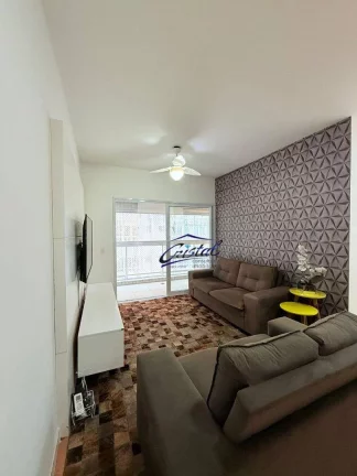 Imagem Apartamento com 2 dormitórios à venda, 80 m² por R$ 1.065.000 - Gonzaga - Santos/SP