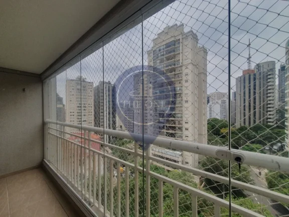 Imagem Apartamento para locação na Consolação, São Paulo-SP com 2 quartos, 1 sala, 1 banheiro e 1 vaga de garagem.
