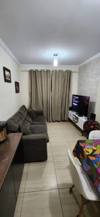 Imagem Apartamento à venda no Parque Taboão: 3 quartos, 1 suíte, 2 banheiros, 2 vagas, 70m² - Taboão da Serra-SP.