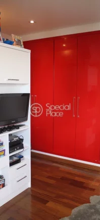 Imagem Bela cobertura com piscina privativa aquecida e churrasqueira.Home Theater com telão de 80p, 3 suit...