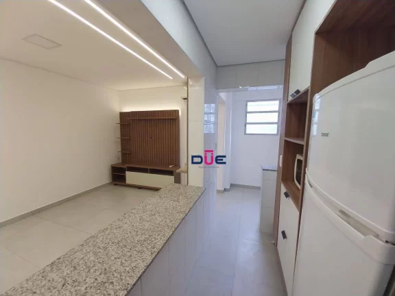 Imagem Apartamento com 1 dormitório à venda, 38 m² por R$ 385.000,00 - Pompéia - Santos/SP