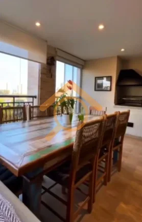 Imagem Apartamento de Luxo à Venda em Jurubatuba, São Paulo-SP: 3 Quartos, 3 Suítes, 2 Salas, 4 Banheiros, 2 Vagas - Condomínio Splendido