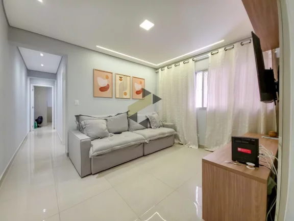 Imagem Apartamento para Venda em Santos, Embaré, 2 dormitórios, 1 banheiro, 1 vaga