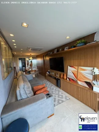 Imagem VISTA PATAMARES - 3/4  UMA SUITE REFORMADO E MOBILIADO 1 VAGAS E INFRA 