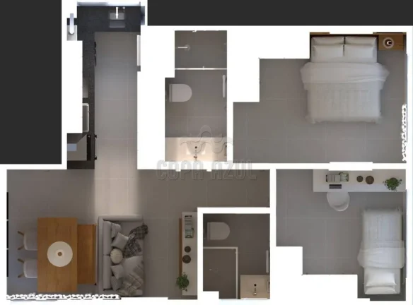 Imagem Botafogo – Rua Arnaldo Quintela | Residencial › Apartamento 2 quarto(s) à Venda