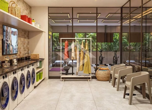 Imagem Apartamento Dias Studios prontos 31,75m2 com ponto d'água para maquina