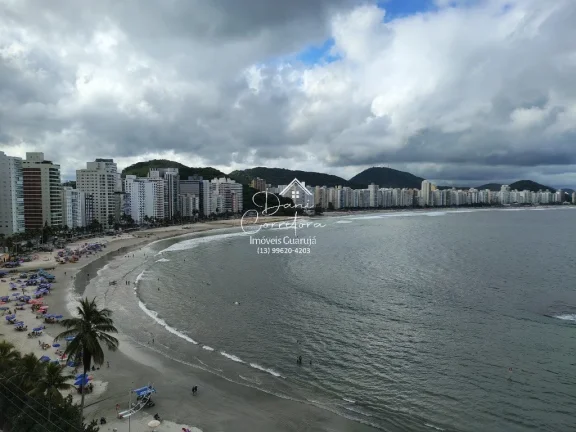 Imagem Imperdível: Apartamento último andar à venda na Vila Luis Antônio, Guarujá-SP! 2 quartos, 2 suítes, 2 salas, 4 banheiros, 2 vagas, 150m².