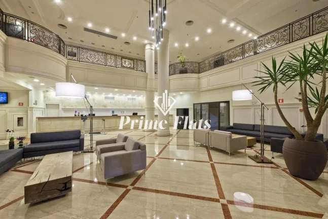 Imagem Flat disponível para venda no Meliá Campinas, com 27m², 1 dormitório e 1 vaga de garagem
