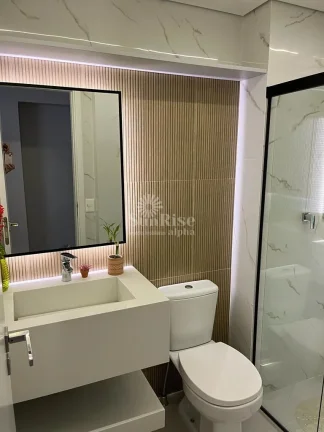 Imagem Apartamento Mobiliado à Venda com 3 quartos e 3 vagas - 110 m² - R$1.700.000 ,00 Alphaville Parc Athenee - Barueri/SP
