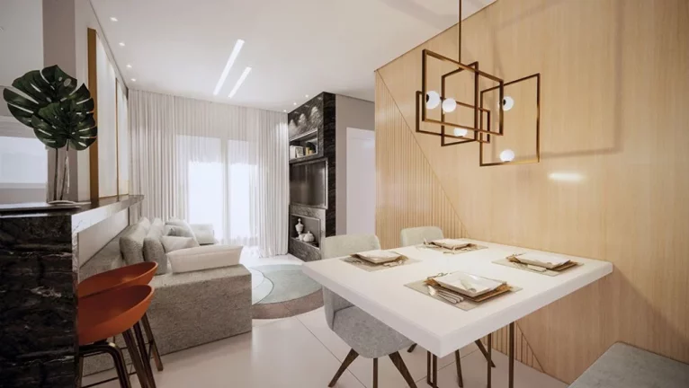 Imagem Apartamento no Edifício Martinique Baeta Neves São Bernardo - 2 quartos, 1 banheiro, 1 vaga - Venda/Locação - 55,00 m²
