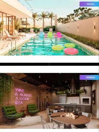 Imagem Apartamento à venda em Pinhais, Centro, com 2 quartos, 46,00m²