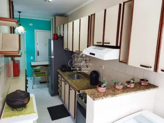 Imagem Apartamento com lazer à venda em Pitangueiras, Guarujá-SP: 3 quartos, 2 suítes, 2 salas, 3 banheiros, 2 vagas, 124m².