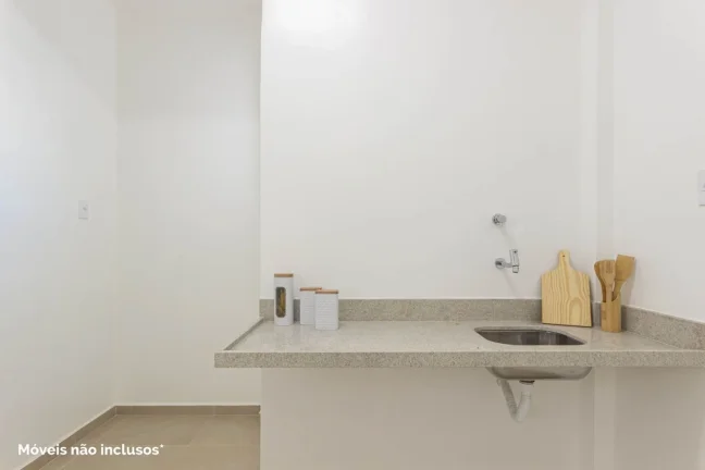 Imagem Apartamento 93M², 2Q, 1 Banheiro, 1 Vaga, Salão de Festas, Armários.