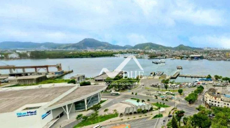 Imagem Apartamento com 2 quartos c/ lazer à venda, 75 m² por R$ 807.000 - Ponta da Praia - Santos/SP