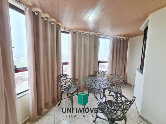 Imagem Cobertura duplex com lazer completo e 02 vagas a venda na Praia do Morro - Guarapari