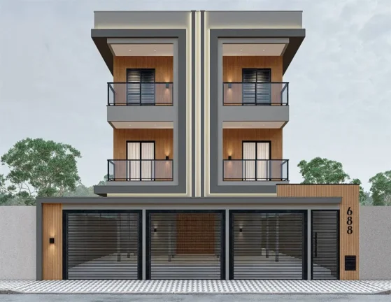 Imagem CASA COM 88.06 m² - CAIÇARA - PRAIA GRANDE SP
