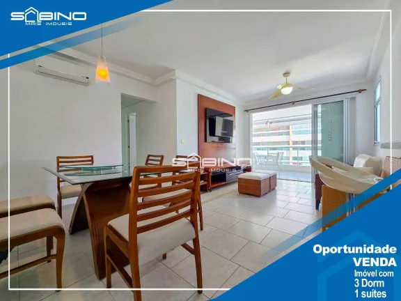 Imagem Apartamento à venda, com 3 Dormitórios 1 suíte 102m² em Riviera de São Lourenço - Bertioga SP