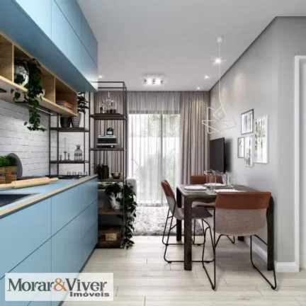 Imagem Apartamento para Venda em Curitiba, Capão da Imbuia, 1 dormitório, 2 banheiros