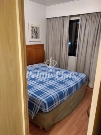 Imagem Flat disponível para locação no Hotel Slaviero Essential São Paulo Moema, com 26m², 1 dormitório e 1 vaga