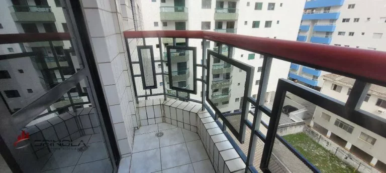 Imagem Apartamento com 1 dormitório à venda, 44 m² por R$ 319.000,00 - Aviação - Praia Grande/SP