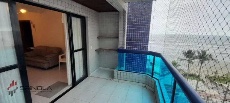 Imagem Apartamento com 3 dormitórios à venda, 117 m² por R$ 550.000,00 - Vila Caiçara - Praia Grande/SP