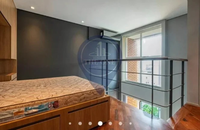 Imagem Studio de Luxo no Paraíso: 1 quarto, 1 suíte, 1 sala, 2 banheiros, 1 vaga - São Paulo-SP.