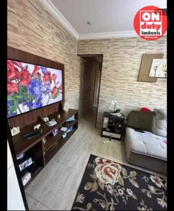 Imagem Casa com 3 dormitórios à venda, 120 m² por R$ 375.000,00 - Parque Bitaru - São Vicente/SP
