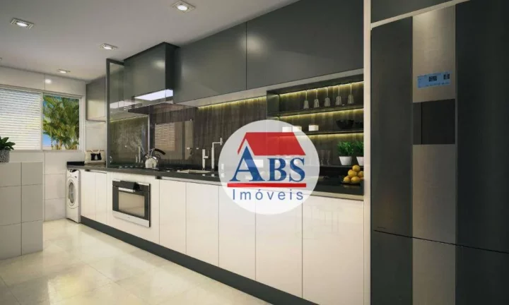 Imagem Apartamento com 2 dormitórios à venda, 66 m² por R$ 435.370,00 - Vila Guilhermina - Praia Grande/SP