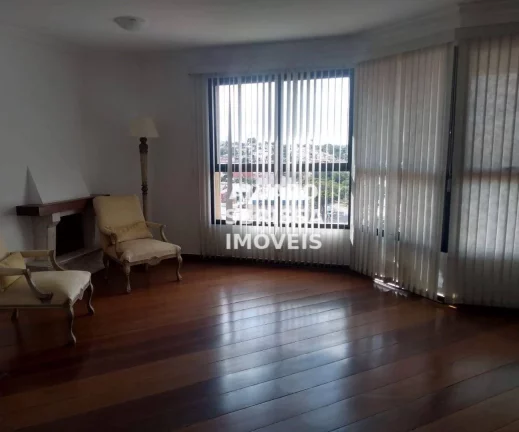 Imagem Apartamento com 4 vagas, 4 dormitórios sendo 2 suítes, todos com armários, portas balcões, venezianas automáticas e lindas vistas. 287m2. 1 por andar