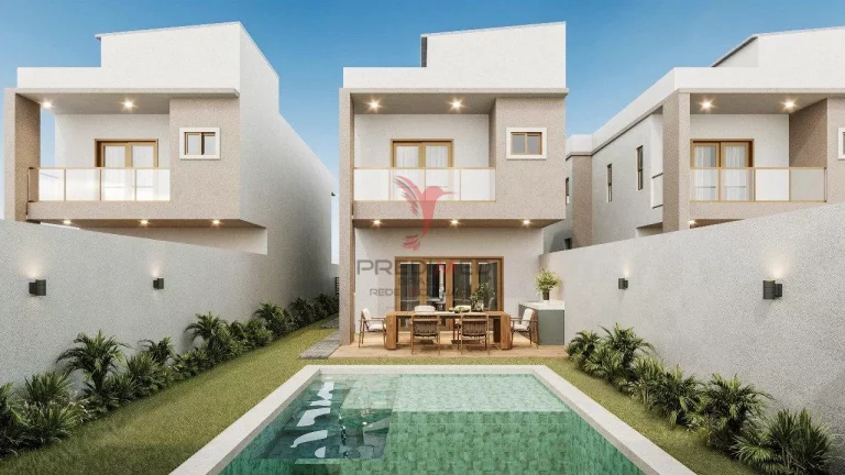 Imagem Lançamento de Casas no Eusébio, Guaribas.Ceará . Duplex com 3 e 4 Suites