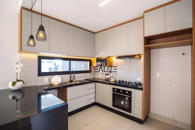 Imagem Casa moderna com 3 dormitórios à venda, 133 m² por R$ 1.230.000 - Condomínio Park Gran Reserve - Indaiatuba/SP