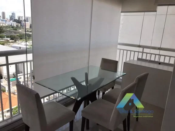 Imagem Apartamento mobiliado para locação em Brooklin, São Paulo/SP