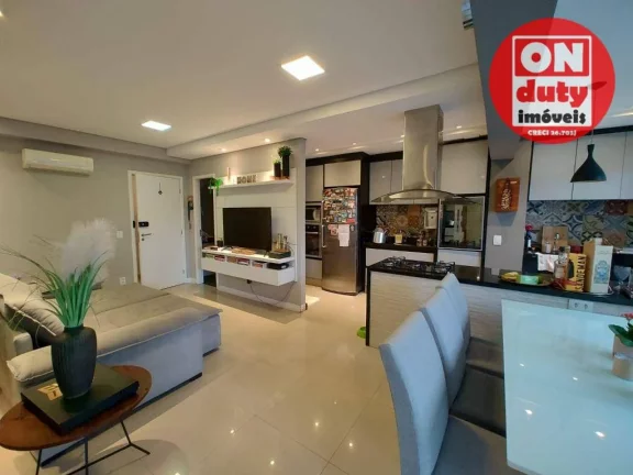 Imagem Apartamento com 1 dormitório à venda, 57 m² por R$ 830.000,00 - Gonzaga - Santos/SP