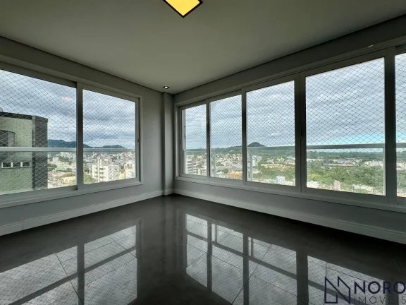 Imagem Apartamento andar inteiro, 200,24m² privativo, 3 suítes, 360º de vista panorâmic